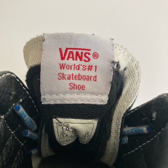 Kids Hi Top Vans Shoes - Picture 5 of 5